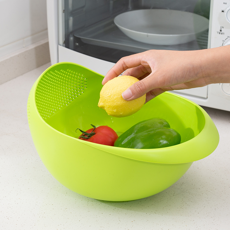 水果篮大号厚实淘米盆家用塑料