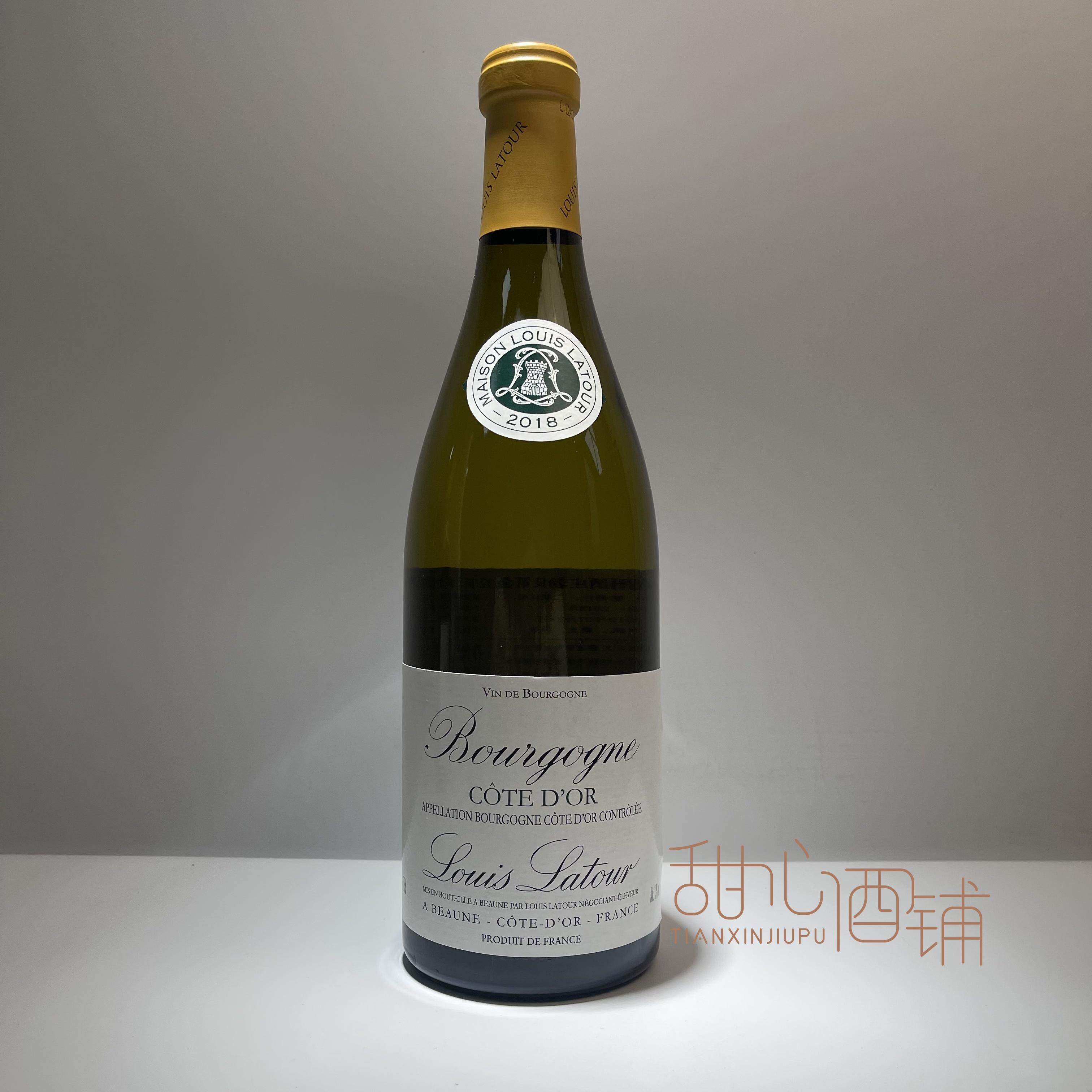 法国勃艮第Bourgogne Chardonnay 路易拉图金丘霞多丽干白葡萄酒