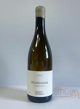 法国原瓶 莫罗-贝诺酒庄 勃艮第干白葡萄酒 Benoit Moreau 2021年