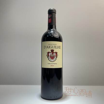 法国原瓶 Chateau d'Aiguilhe艾吉尔酒庄山峰红葡萄酒 领主2019年