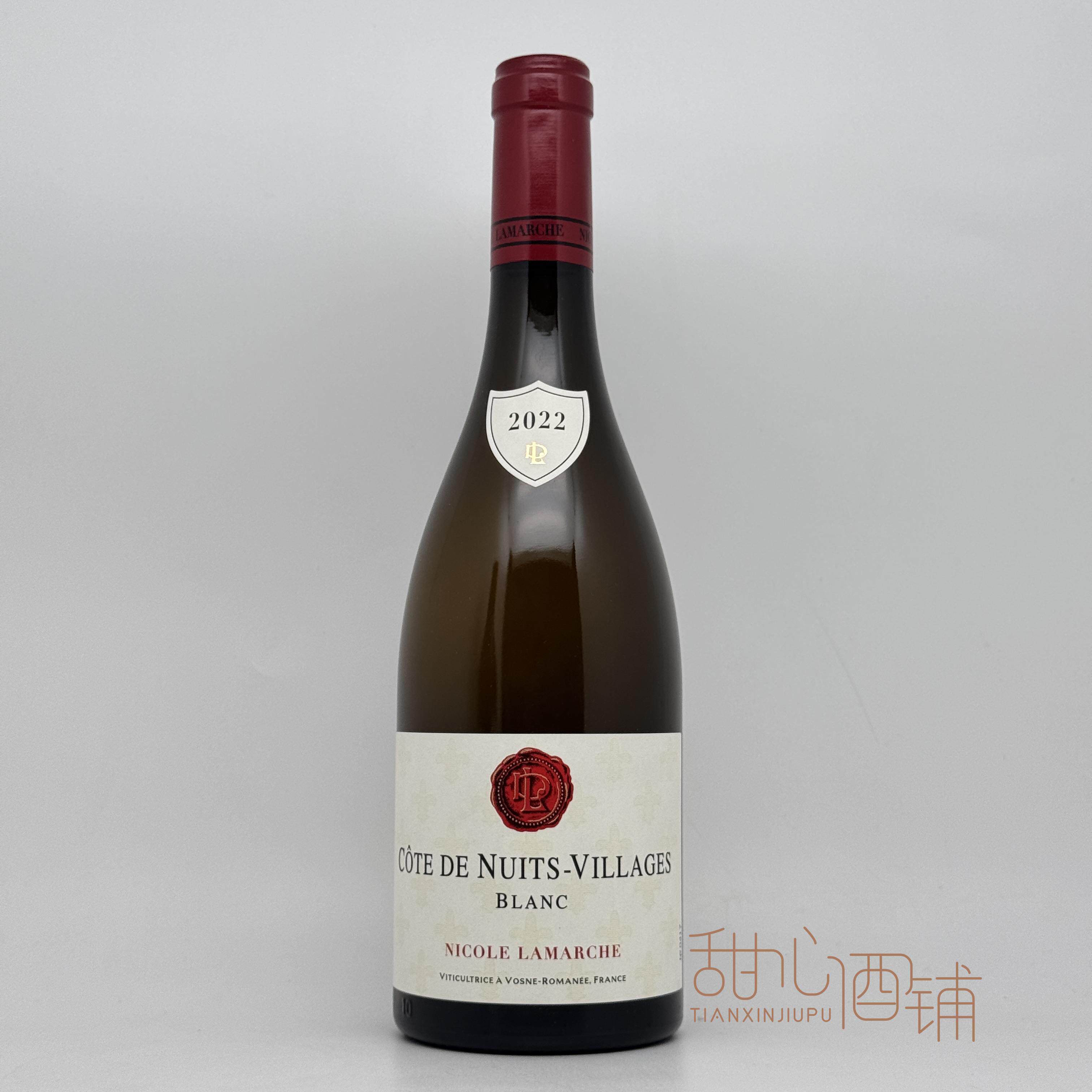 勃艮第三星名庄 妮可-拉玛舒Lamarche酒庄夜丘村级白葡萄酒2022年