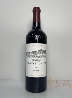 法国原瓶 Pontet-Canet 庞特卡内古堡 宝德根 干红葡萄酒 2013年