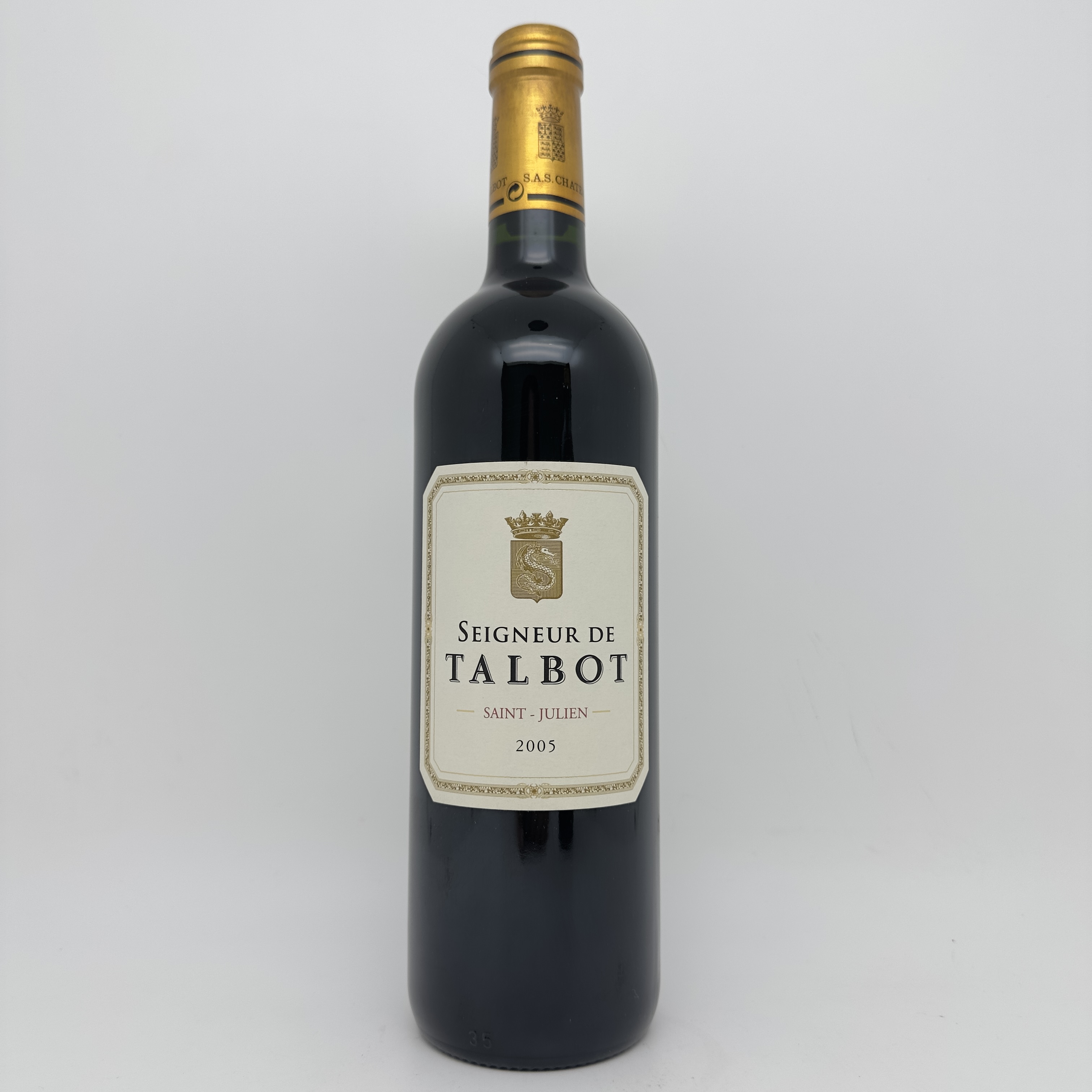 法国原瓶 大宝副牌CONNETABLE TALBOT 陆军统帅干红葡萄酒 2005年