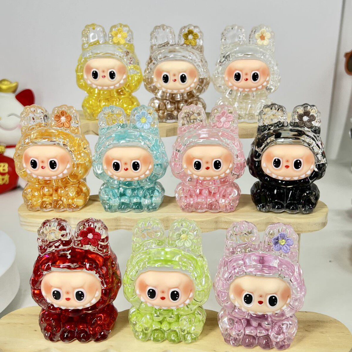 创意礼物流沙瓶可爱布布珍珠款