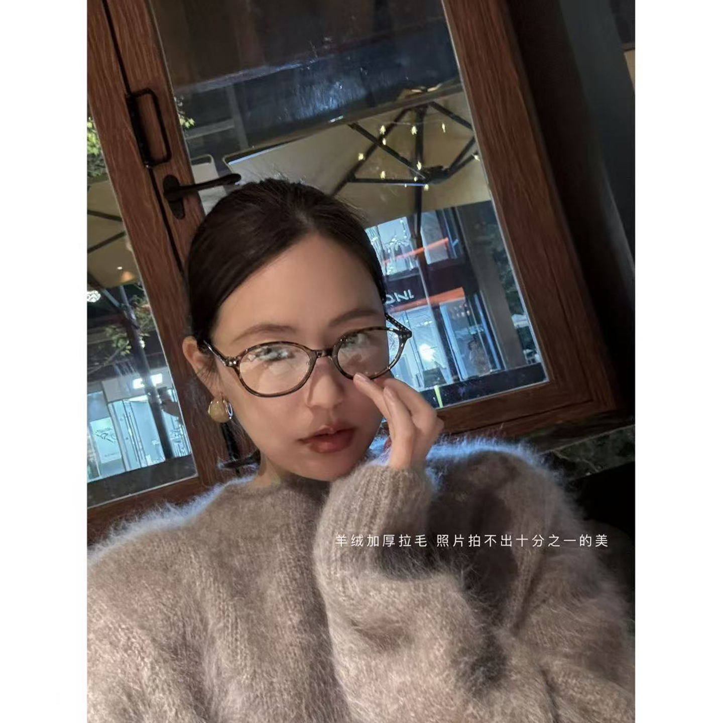 nczz《暖意袭来》  羊绒加厚拉绒半高领毛衣