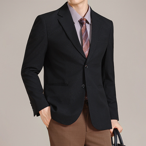 男士韩版修身西服银丝混纺时尚休闲西装外套DX59-P155图片