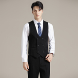 简约韩版修身西装马甲套MJT2512-P135，男装西服套装，星座1606-1