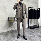 韩版修身商务西服条纹一粒扣西装三件套1815-P280,男装西服套装,星座1606-1,四季星座 韩版修身商务西服条纹一粒扣西装三件套1815-P280,男装西服套装,星座1606-1,四季星座