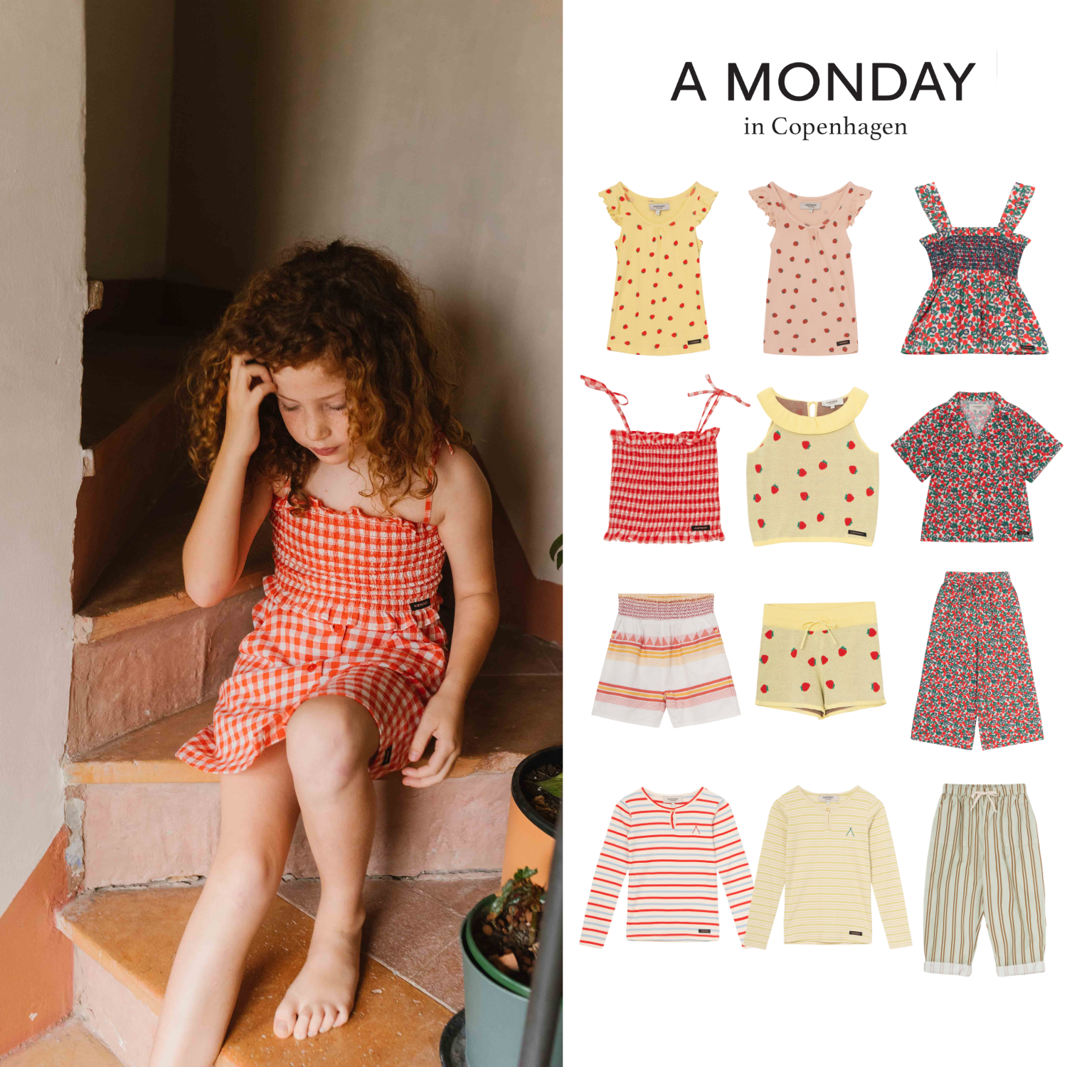 复古长袖T飞袖上衣吊带短裤长裤