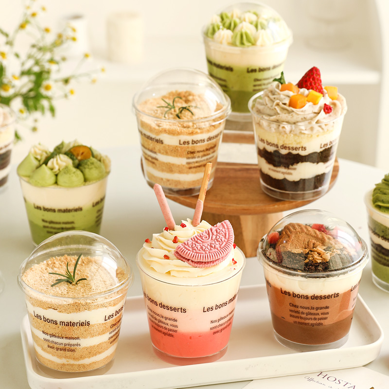 慕斯蛋糕布丁双皮奶木糠杯