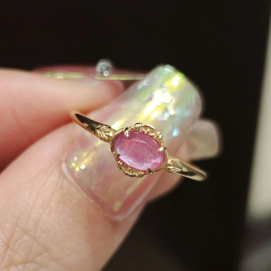 日系轻奢925银戒指 Drama 古董框合成红宝石 白蝶贝壳椭圆戒指