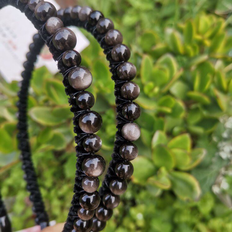 发箍个性黑色系小众手工水晶石