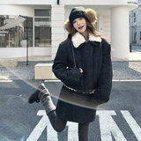 冬装新款毛呢羽绒羽绒外套+半身裙套装(90绒)XW3367P415K628，女装羽绒服，浙宝171