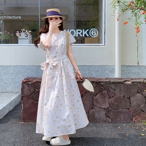 2026年夏新款甜美碎花淑女气质连衣裙 XW1103 P145 K218，女装连衣裙，浙宝171
