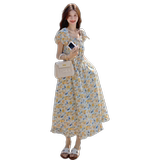 夏新款韩系简约百搭碎花连衣裙XW1133P135K208，女装连衣裙，浙宝171