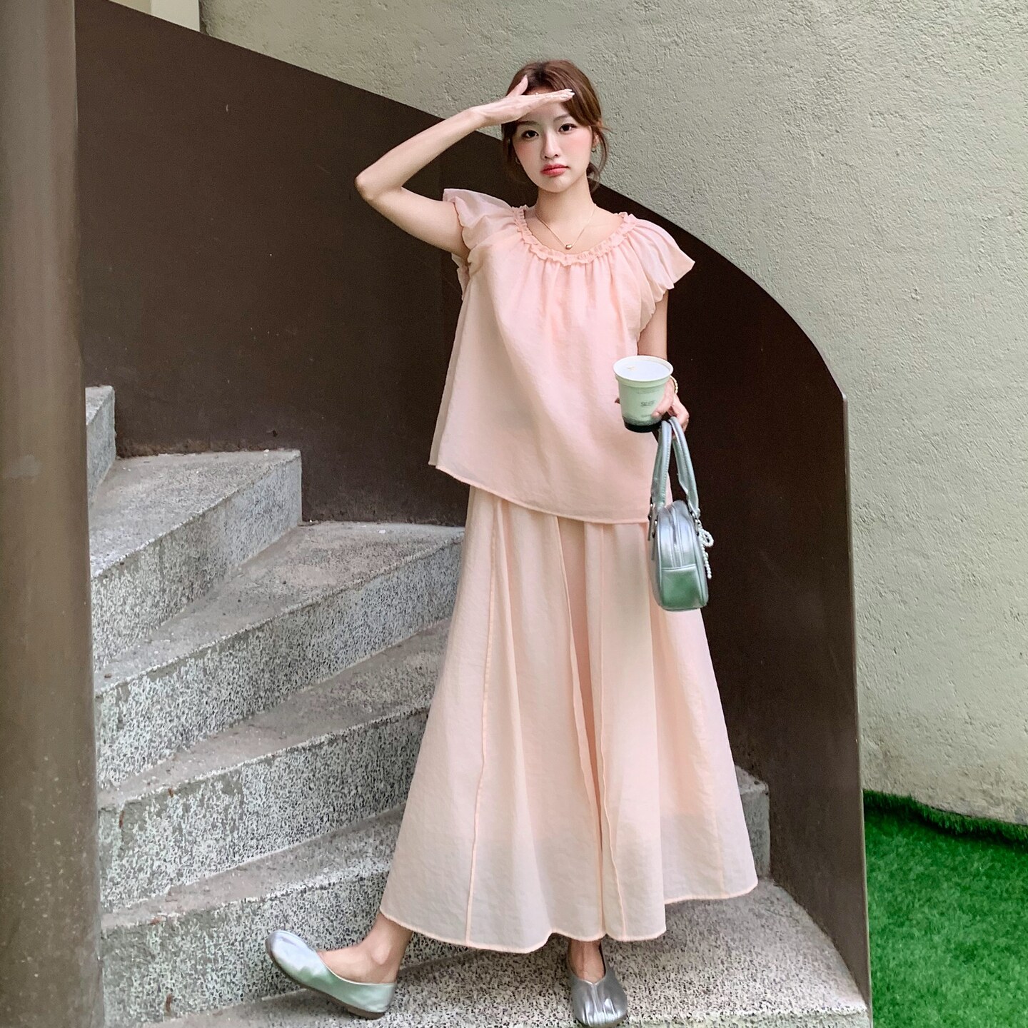 26年夏新款韩洋气时尚套装裙XW1115P175K268,女装套装/套裙,浙宝171