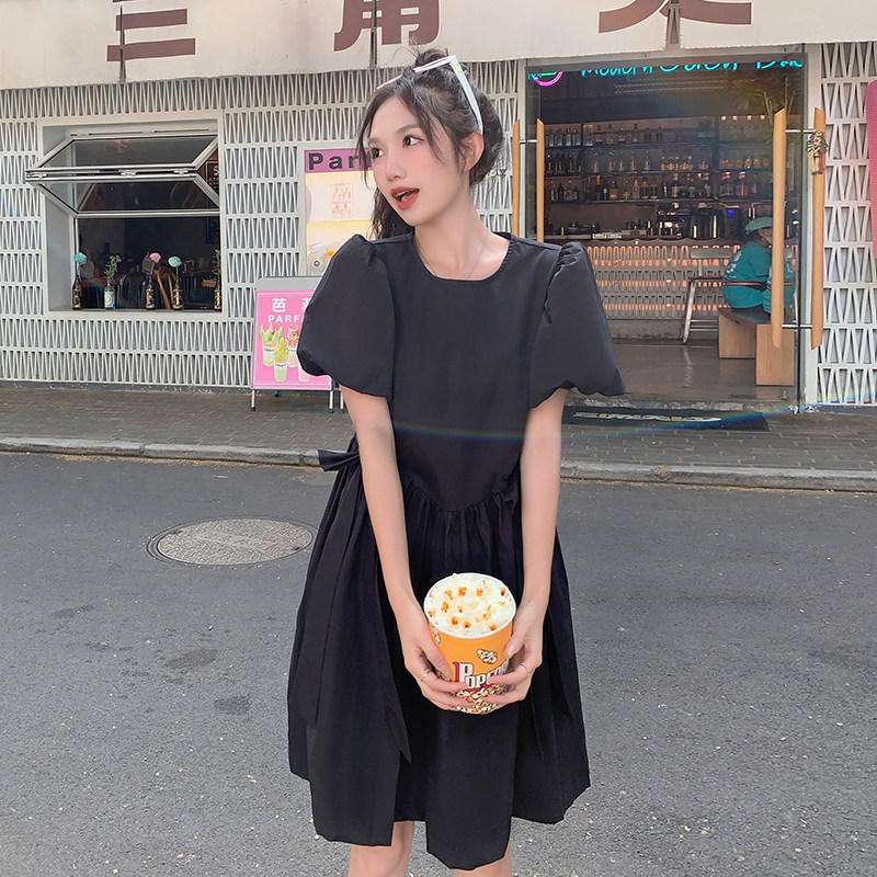 现货2024年夏装新款韩版娃娃裙XW6967P125K188,女装连衣裙,浙宝171