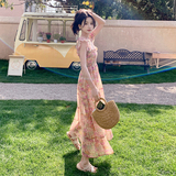 现货2026年夏装新款碎花连衣裙XW6941P115K178，女装连衣裙，浙宝171
