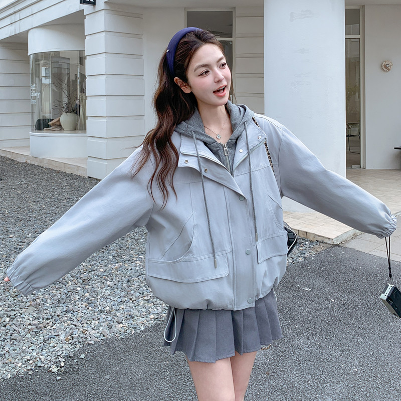 现货2026年春装新款风衣外套XW9813P175K288,女装短外套,浙宝171