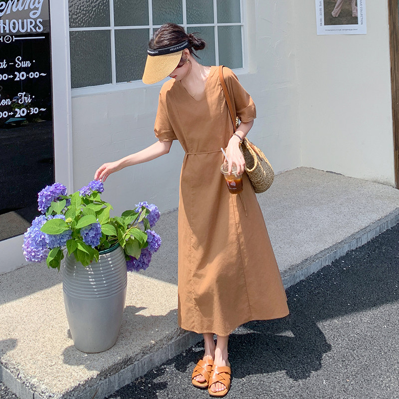 现货2026年夏装新款气质法式高阶连衣裙XW6978P125K188,女装连衣裙,浙宝171
