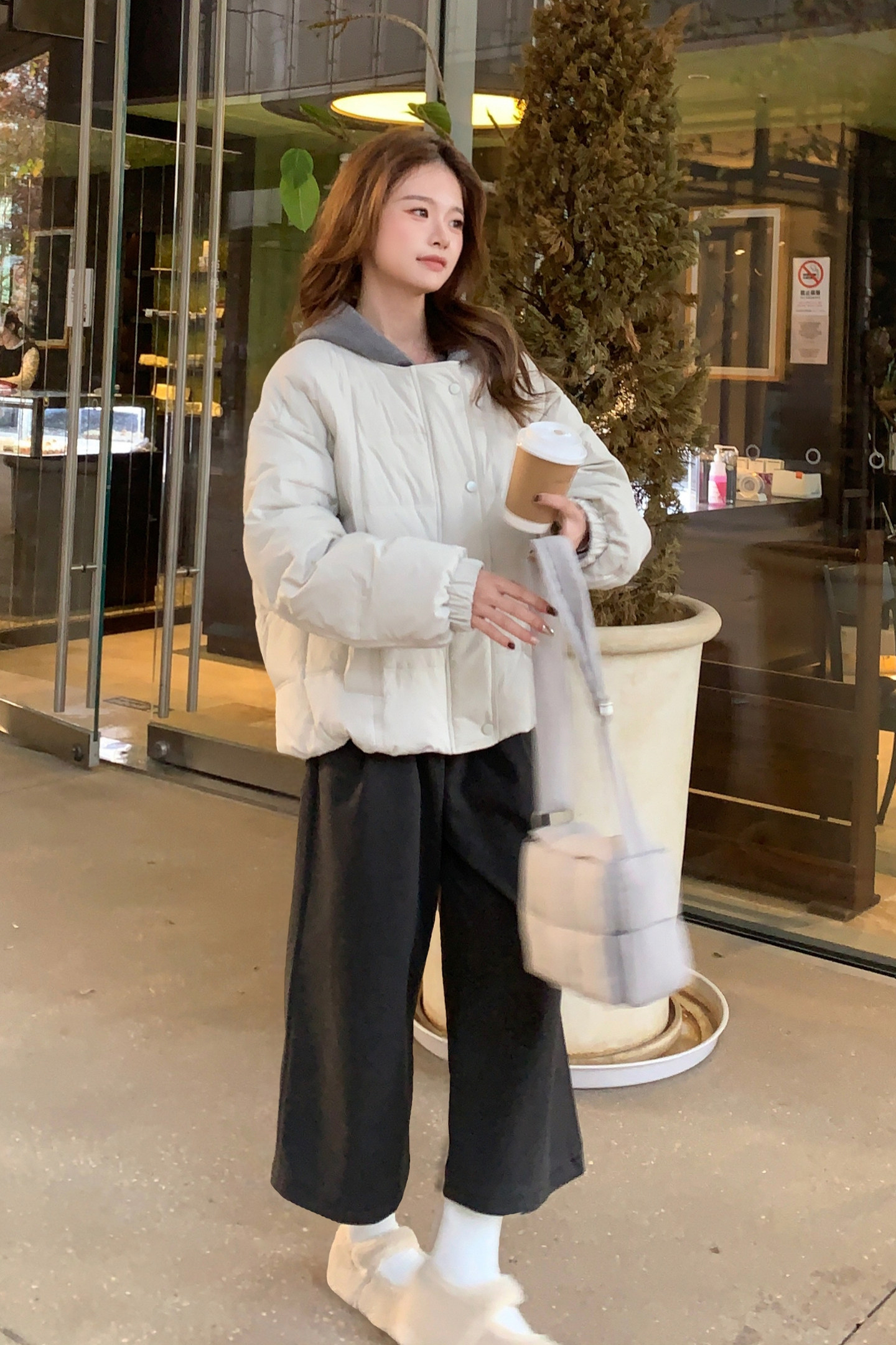 现货冬装新款连帽羽绒服外套(50绒)XW3328P275K418,女装羽绒服,浙宝171