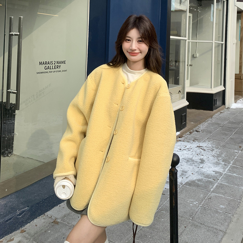 冬装新款加厚羊羔毛外套XW8048P215K328,女装短外套,浙宝171