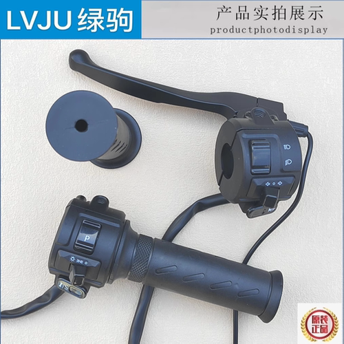 绿驹电动车原装开关转把总成佳运佳欣MINI雅致雅典原厂组合右开关