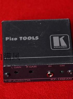 原装克莱默KRAMER 1分2立体声音频分配放大器 3.5转双3.5 进口