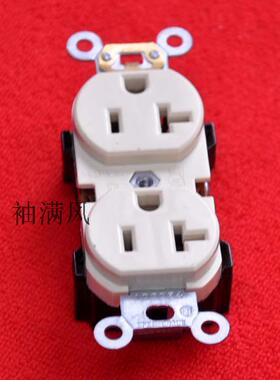 美国原产Leviton 电源插座 wattgate 381代工厂产品 插芯 音响用