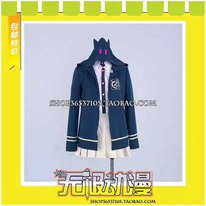 Теория супер-пули Break 2: Goodbye Desperate Academy Qihai Qianqiu COS одежда для рисунка бесплатная доставка