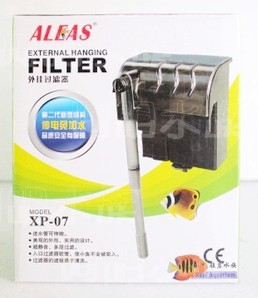 鱼缸水族箱瀑布式透明过滤器