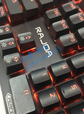 雷迦RJ-K617机械键盘游戏电竞背光键帽可RAJOA 我的电竟我的雷迦