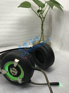 录音师GS919专业竞技吃鸡头戴式重低音3D立体声长麦降噪客服耳机