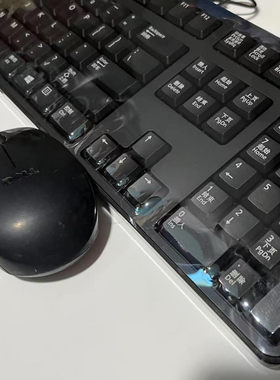 戴尔dell 键盘SK-8120/KB-212B 鼠标MS111  静音防水商务办公编程