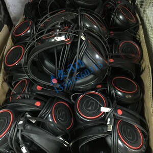 甲品GH8 USB 7.1吃鸡LOL CF 头戴式耳机沣瑞游戏电竟吃鸡网吧网咖