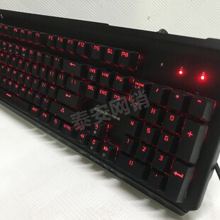 coolsnake酷蛇V2红光游戏有线机械键盘插拔轴光轴矮轴键帽支脚架