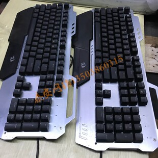 虹龙红龙k10s游戏机械键盘跑马灯热插拨光轴青轴有线手机架大手托