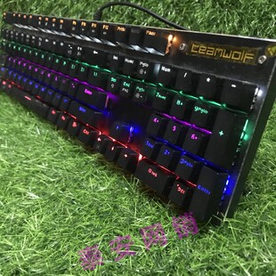 X08G狼派X08SG朱雀CIY2.0 机械键盘插拔轴防水茶光轴电竞吃鸡游戏