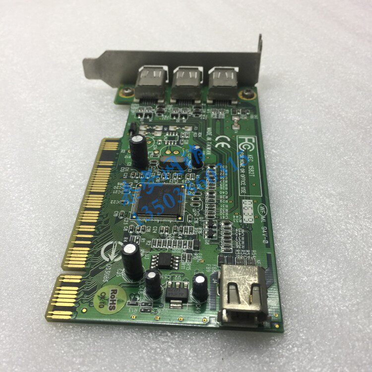 原装台湾KEC-1582T 火线卡3口 1394A FireWire 半高/视频采集卡