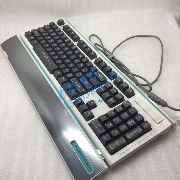 RJ雷迦RK900网吧网咖键盘竞技游戏键盘CFLOL超大手托多媒体RAJOA