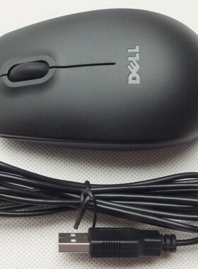 DELL新款(MOC5UO)黑色光电鼠标 800DPI分辨率 安捷伦S5007A芯片