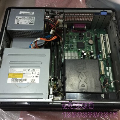 dell 商用机755 DT MT机箱q8300/4G/160G/DVD 四核电脑 主板 电源