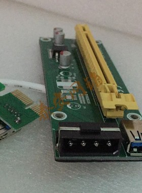 USB 3.0 PCI-E Express 1x to16x Extender Riser Board Card Ada