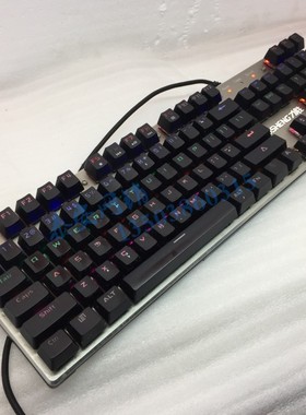 Lisheng 力胜 MKB-200A机械键盘轴背光游戏竞技插拔轴104青轴键帽