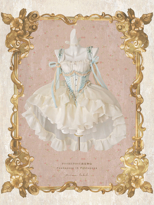 高定如心公主束腰，，