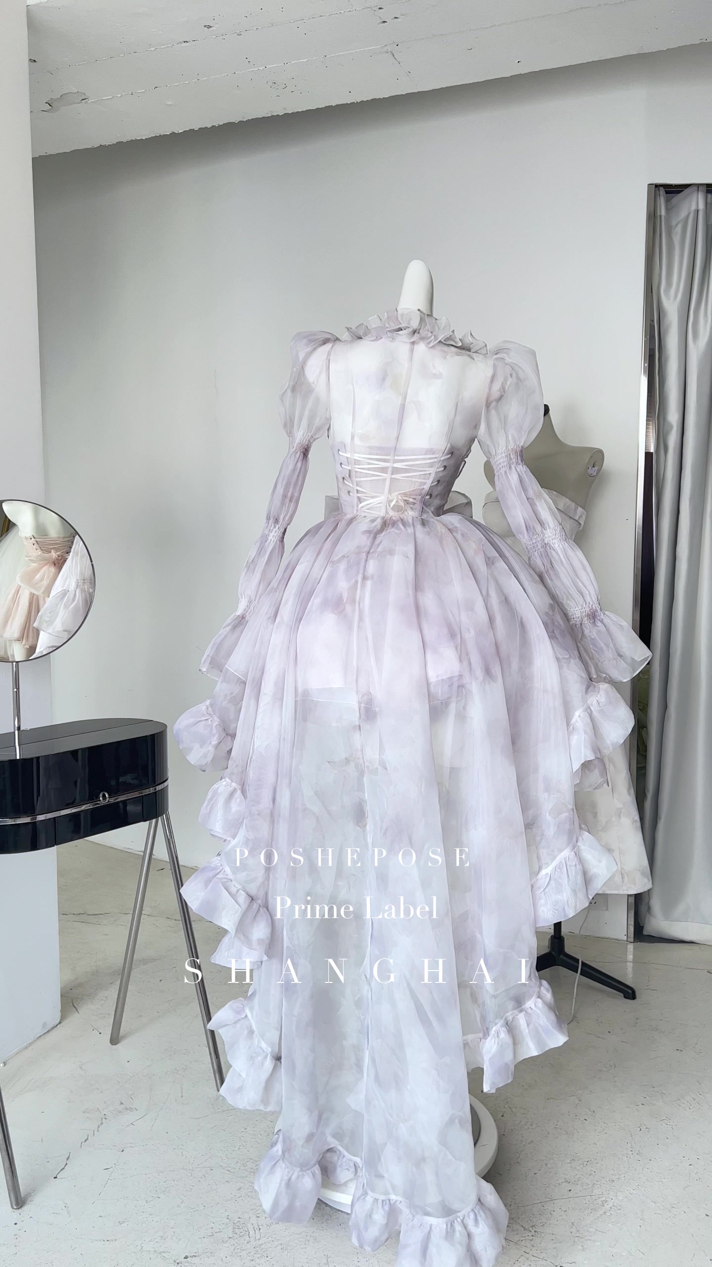 高定如心鸢尾心事玉黛烟紫