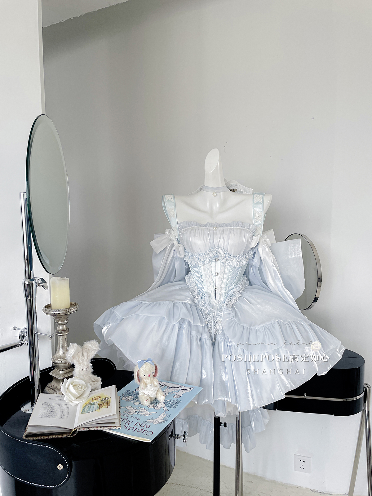 【蓝色初灵再生版束腰】单独束腰不含裙子 现货现货