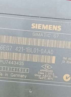 咨询西门子SIMATIC S7模块，型号6ES7 421-1BL议价