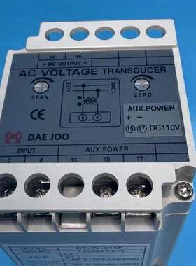 咨询DAEJOO电压变送器 DT-1V-A1AF，输入AC 0-议价