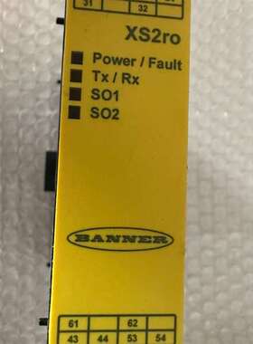 咨询BANNER邦纳进口控制模块XS2RO议价